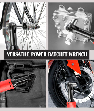 TQUAGGA Cordless Electric Ratchet Wrench Set, 12V, 45ftlbs,Variable Speed Power Ratchet Wrench,with Batteries2,Automotive Repair Tools, Electric Tools Cordless,Hardware,Impact,Heavy Duty