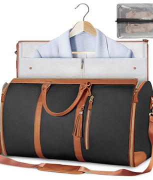 Large Capacity Travel Duffle Bag Women's Handbag Folding Suit Bag Waterproof Clothes Totes