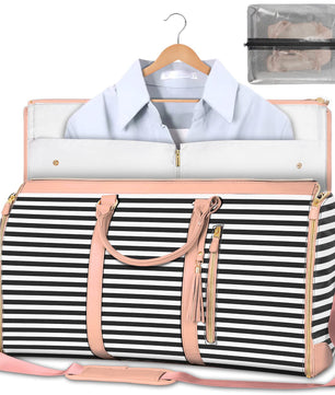 Large Capacity Travel Duffle Bag Women's Handbag Folding Suit Bag Waterproof Clothes Totes