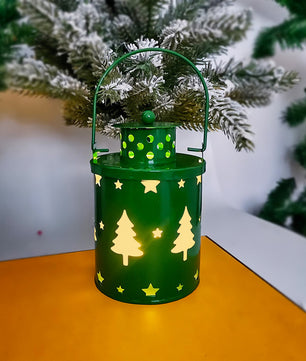 Christmas Candle Lights LED Small Lanterns Wind Lights Electronic Candles Nordic Style Creative Holiday Decoration Decorations