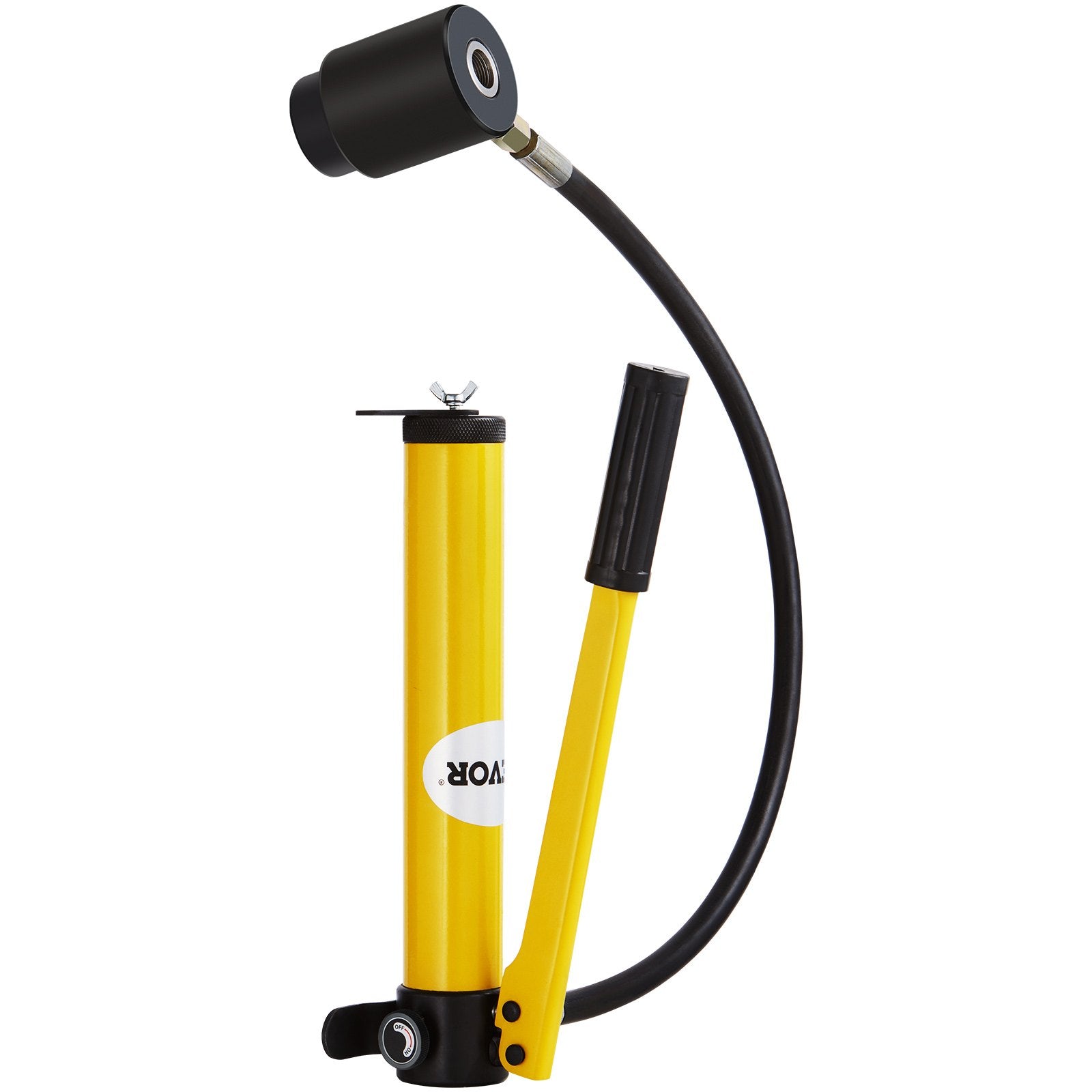 10 Ton Hydraulic Knockout Punch Kit, 1/2" To 2" Conduit Hole Cutter Set, KO Tool Kits With Puncher 6 Piece, Metal Sheet Driver Tools, For Aluminum, Brass, Stainless Steel, Fiberglass And Plastic