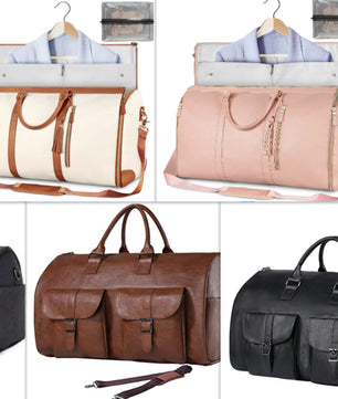 Large Capacity Travel Duffle Bag Women's Handbag Folding Suit Bag Waterproof Clothes Totes