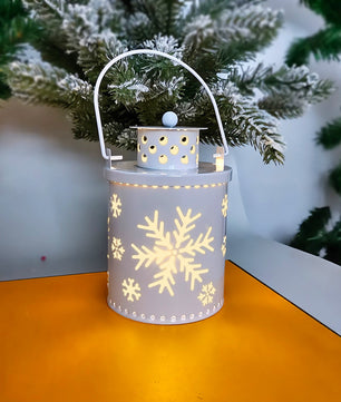 Christmas Candle Lights LED Small Lanterns Wind Lights Electronic Candles Nordic Style Creative Holiday Decoration Decorations